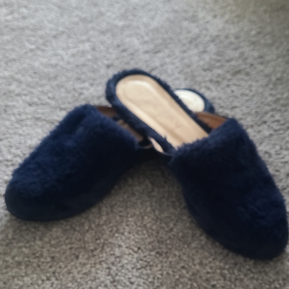 Cozy Navy Blue Women's Slippers